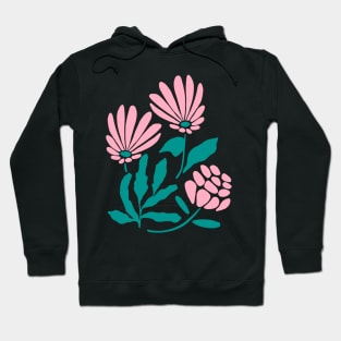 Minimalist flowers Hoodie